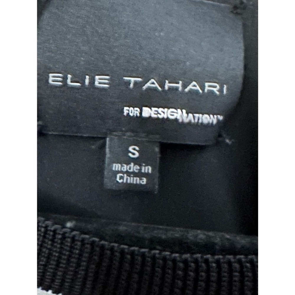 ELIE TAHARI NYC Taxi Cab Graphic Top Blouse - Small - Picture 4 of 5